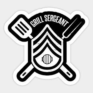 Grill Sargent Quote BBQ Sticker